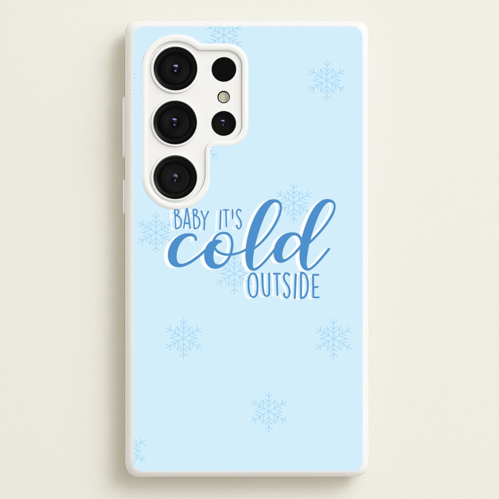 Baby It's Cold Outside - Christmas Songs  - Christmas Songs Phone Case for Galaxy S25 Ultra