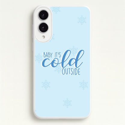 Baby It's Cold Outside - Christmas Songs  - Christmas Songs Phone Case for Galaxy S25 Edge
