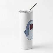 Chubby Shouting Shark Skinny Tumbler 2