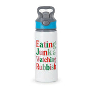 Eating Junk & Watching Rubbish Active Water Bottle 2