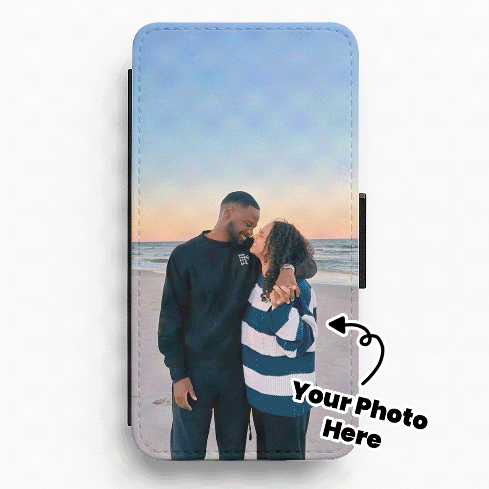Custom Photo Flip Wallet Phone Case