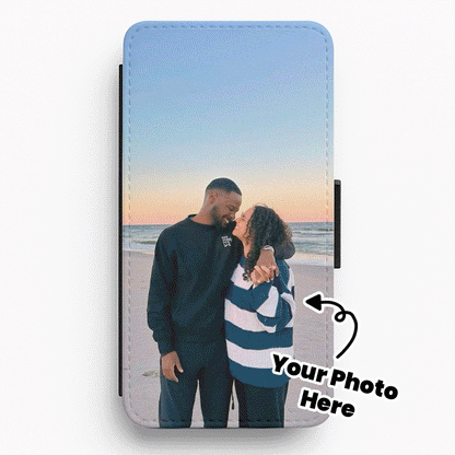 Custom Photo Flip Wallet Phone Case
