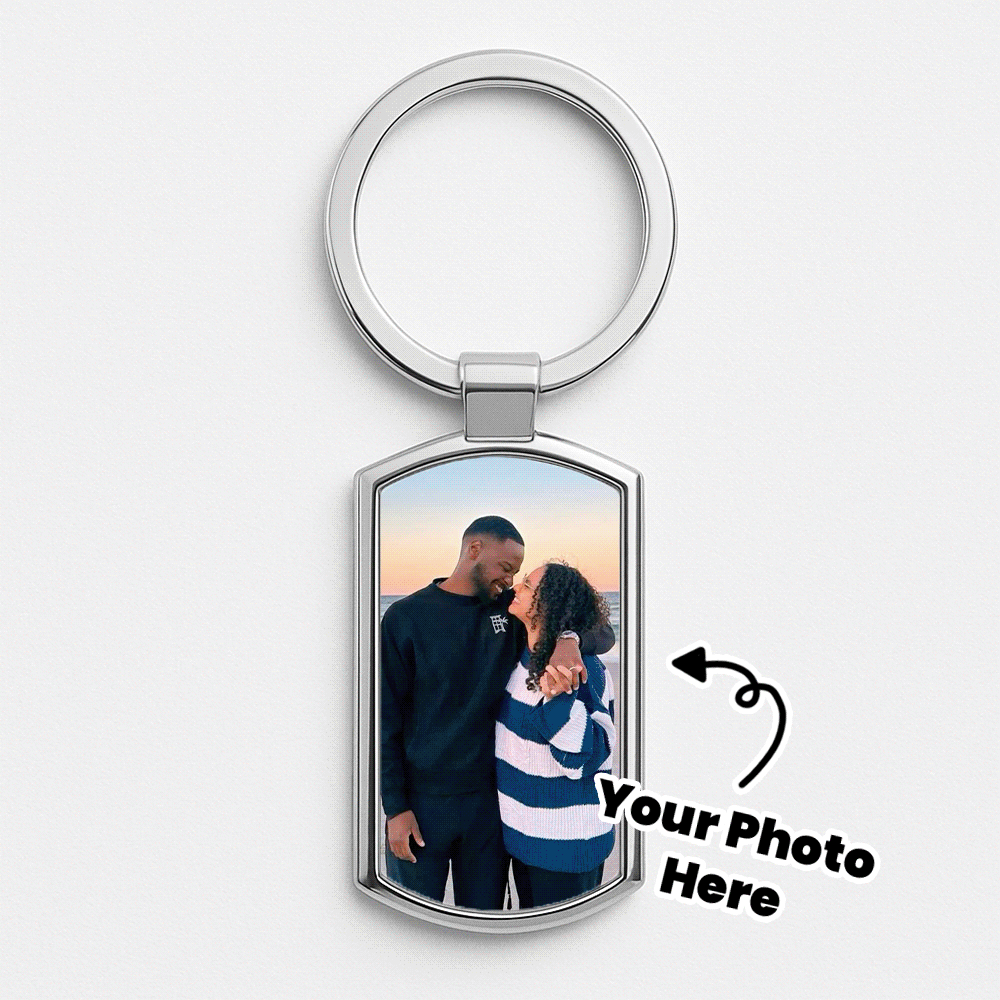Custom Photo Luxury Keyring