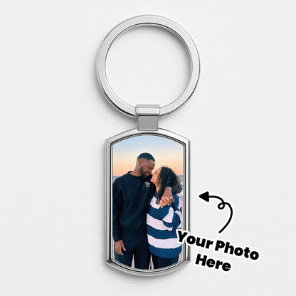 Custom Photo Luxury Keyring