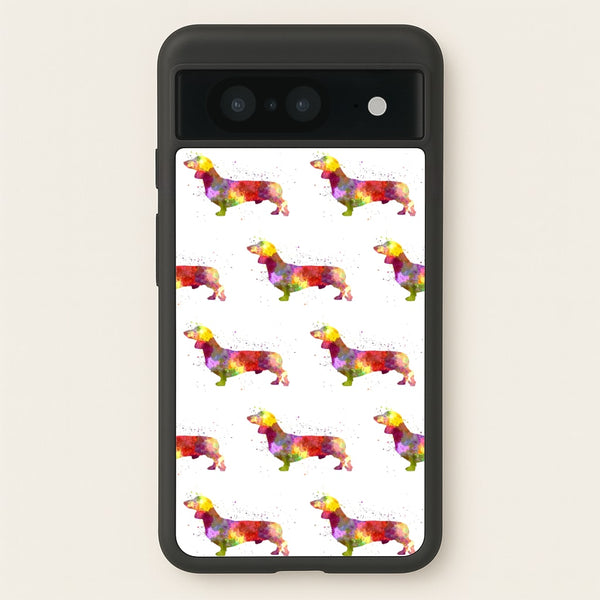Watercolour Dachshund  -  Phone Case for Google Pixel 8