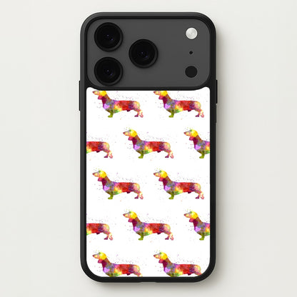 Watercolour Dachshund Phone Case for iPhone 17 Pro