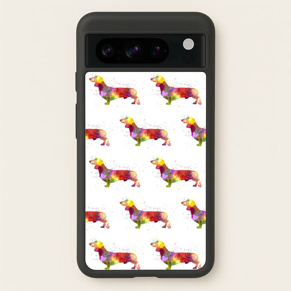 Watercolour Dachshund  -  Phone Case for Google Pixel 8 Pro