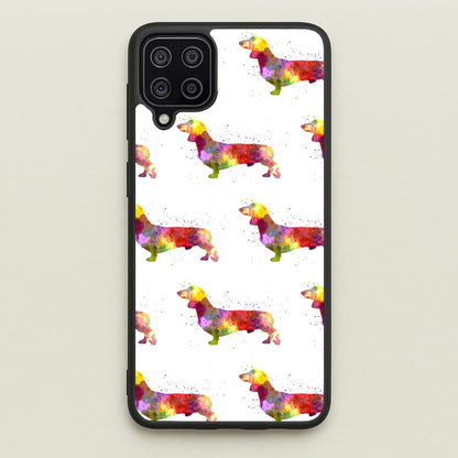 Watercolour Dachshund  -  Phone Case for Galaxy A12