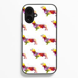 Watercolour Dachshund  -  Phone Case for iPhone 16 Plus