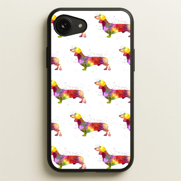 Watercolour Dachshund  -  Phone Case for iPhone 16e