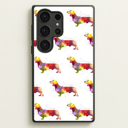Watercolour Dachshund  -  Phone Case for Galaxy S25 Ultra