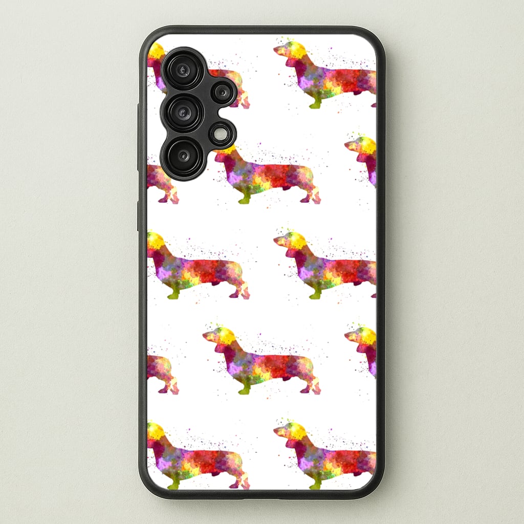 Watercolour Dachshund  -  Phone Case for Galaxy A13