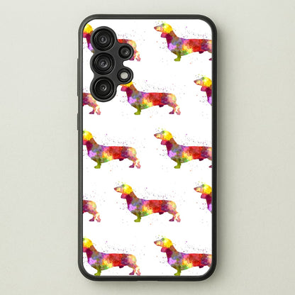Watercolour Dachshund  -  Phone Case for Galaxy A13
