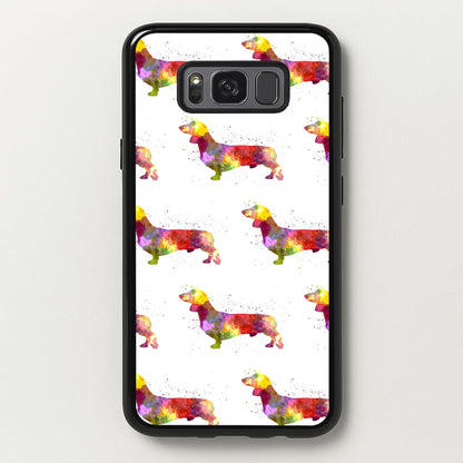 Watercolour Dachshund  -  Phone Case for Galaxy S8 Plus