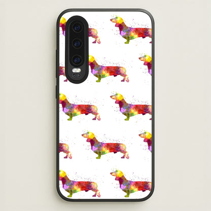 Watercolour Dachshund  -  Phone Case for Huawei P30