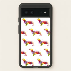 Watercolour Dachshund  -  Phone Case for Google Pixel 7