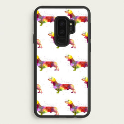 Watercolour Dachshund  -  Phone Case for Galaxy S9 Plus