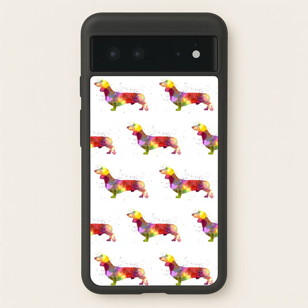 Watercolour Dachshund  -  Phone Case for Google Pixel 6