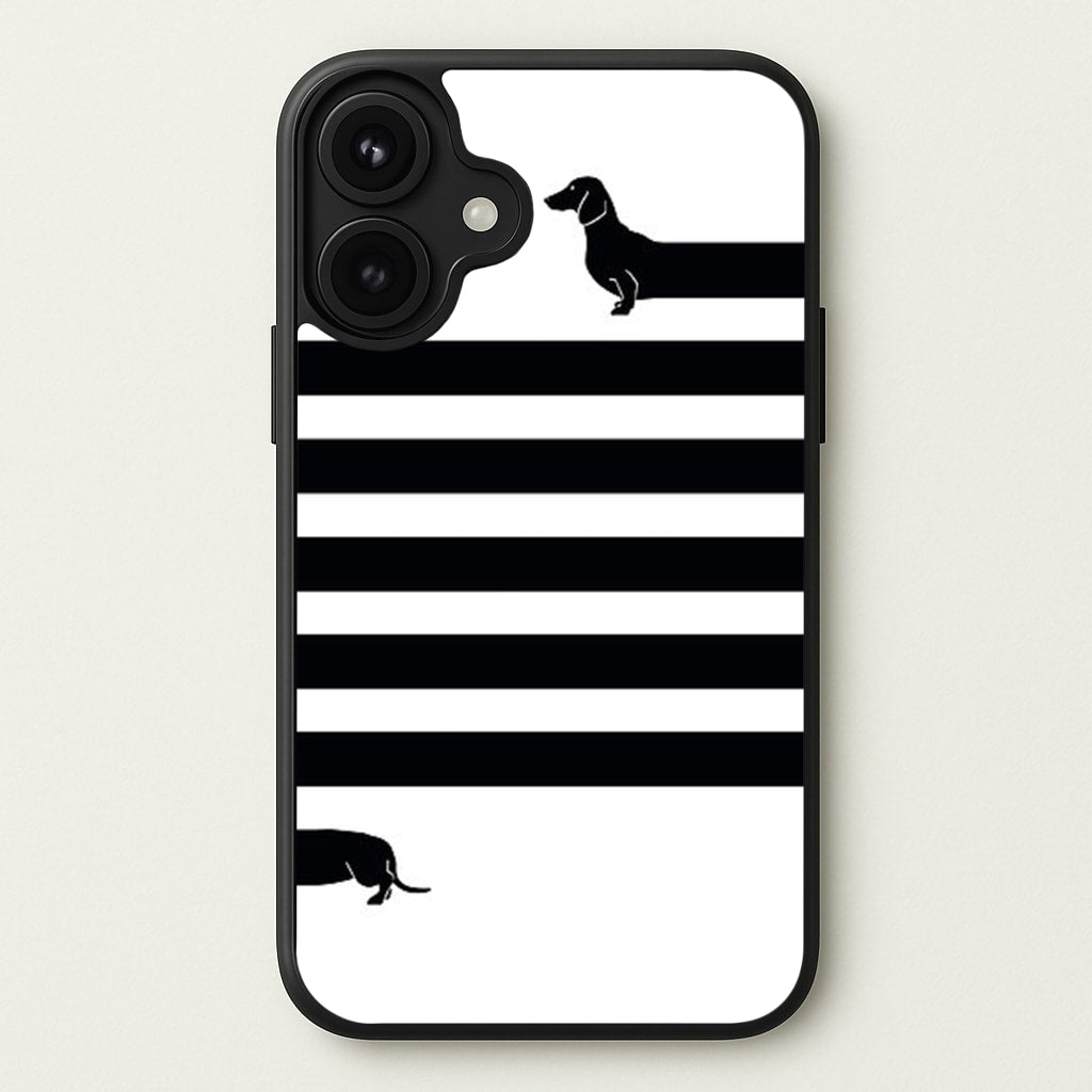 Dachshund Wrapped Phone Case for iPhone 17
