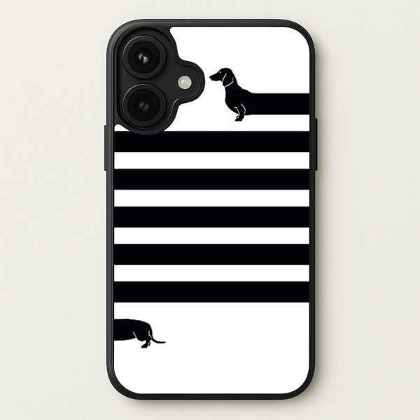 Dachshund Wrapped Phone Case for iPhone 17