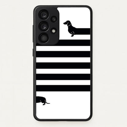 Dachshund Wrapped  -  Phone Case for Galaxy A53