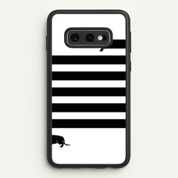 Dachshund Wrapped  -  Phone Case for Galaxy S10e