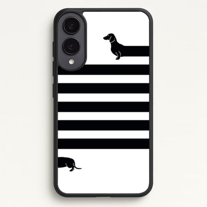 Dachshund Wrapped  -  Phone Case for Galaxy S25 Edge