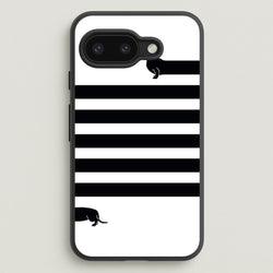 Dachshund Wrapped  -  Phone Case for Google Pixel 9a