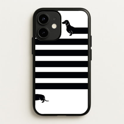 Dachshund Wrapped  -  Phone Case for iPhone 12 / 12 Pro