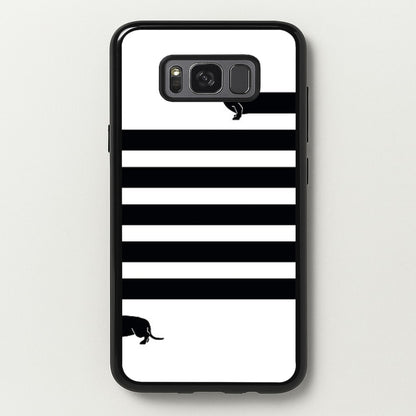 Dachshund Wrapped  -  Phone Case for Galaxy S8