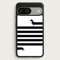 Dachshund Wrapped  -  Phone Case for Google Pixel 9 / 9 Pro