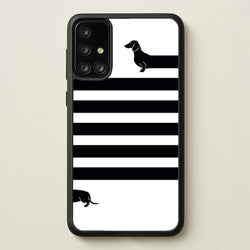 Dachshund Wrapped  -  Phone Case for Galaxy A71