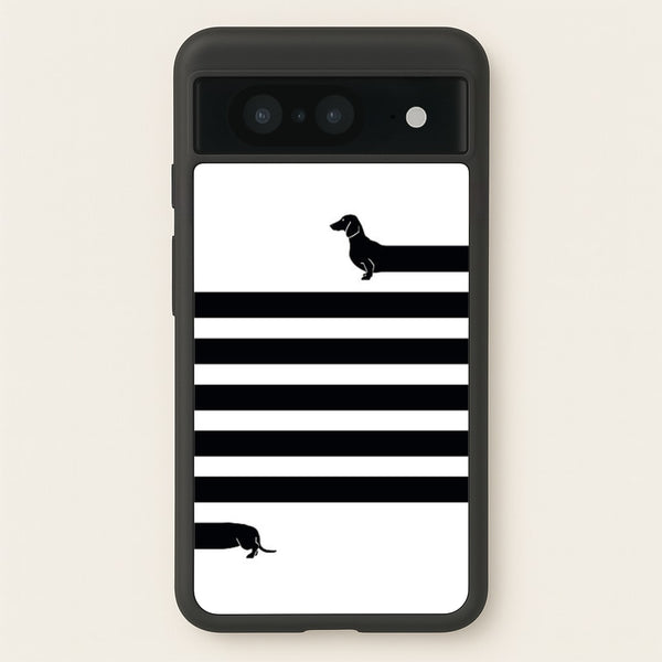 Dachshund Wrapped  -  Phone Case for Google Pixel 8