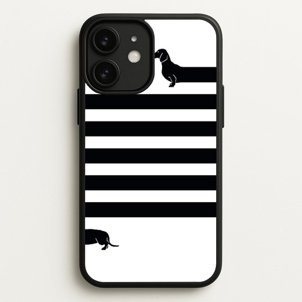 Dachshund Wrapped  -  Phone Case for iPhone 11