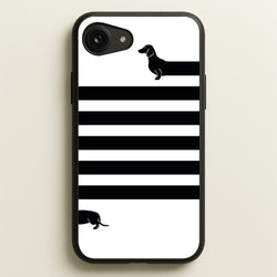Dachshund Wrapped  -  Phone Case for iPhone 16e