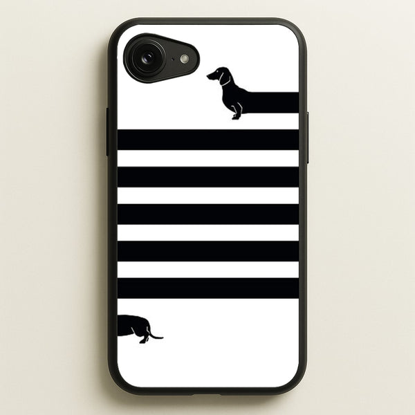 Dachshund Wrapped  -  Phone Case for iPhone 16e