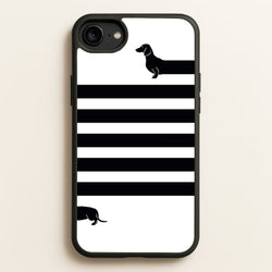 Dachshund Wrapped  -  Phone Case for iPhone 6 / 7 / 8 / SE