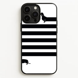 Dachshund Wrapped  -  Phone Case for iPhone 13 Pro Max