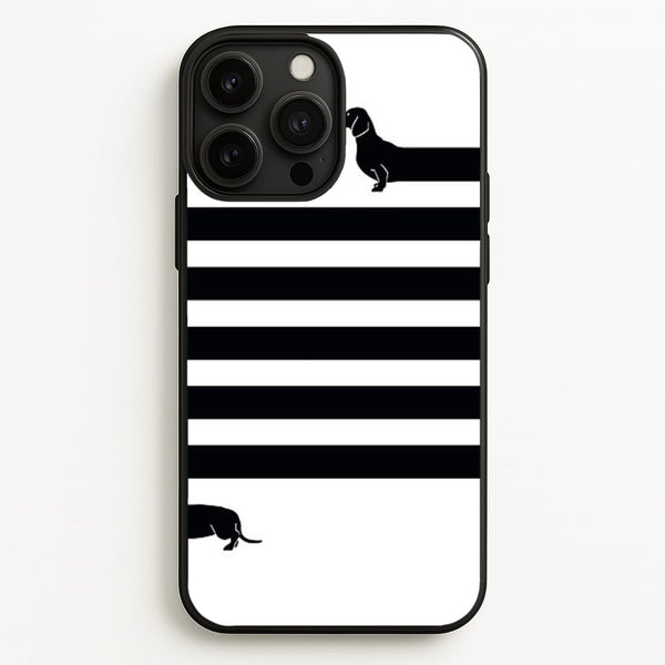 Dachshund Wrapped  -  Phone Case for iPhone 13 Pro Max