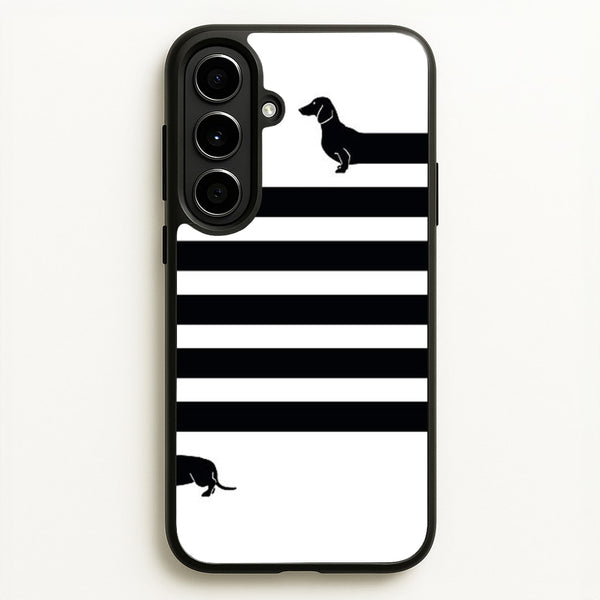 Dachshund Wrapped  -  Phone Case for Galaxy A56