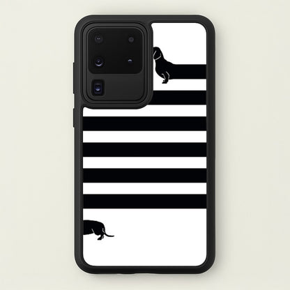 Dachshund Wrapped  -  Phone Case for Galaxy S20 Ultra