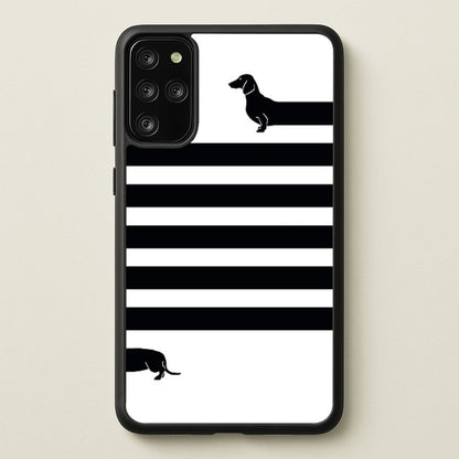 Dachshund Wrapped  -  Phone Case for Galaxy S20 Plus