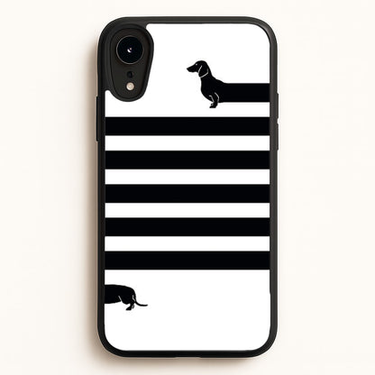 Dachshund Wrapped  -  Phone Case for iPhone XR
