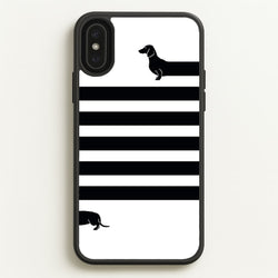 Dachshund Wrapped  -  Phone Case for iPhone XS Max