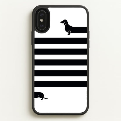 Dachshund Wrapped  -  Phone Case for iPhone XS Max