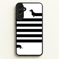 Dachshund Wrapped  -  Phone Case for Galaxy A36