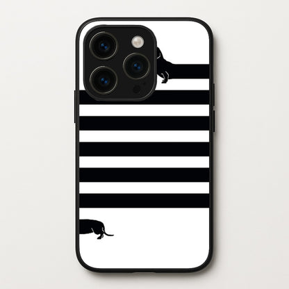 Dachshund Wrapped  -  Phone Case for iPhone 15 Pro