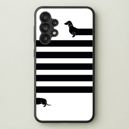 Dachshund Wrapped  -  Phone Case for Galaxy A13