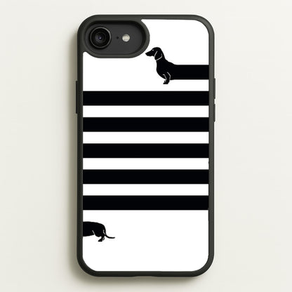 Dachshund Wrapped  -  Phone Case for iPhone 6 Plus / 7 Plus / 8 Plus