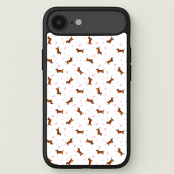 Dachshund Pattern - White Phone Case for iPhone 17 Air
